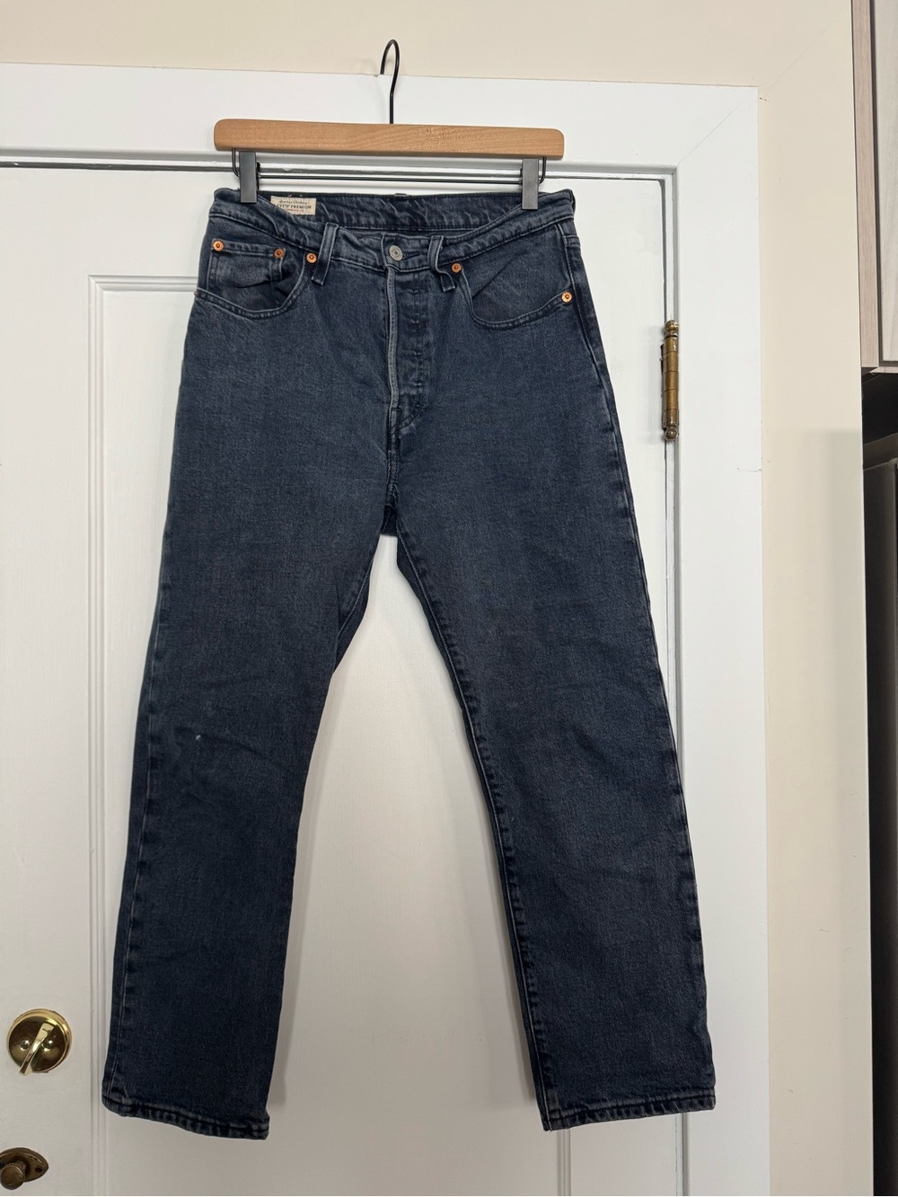 Levi's Indigo Straight-Leg Women's Jeans